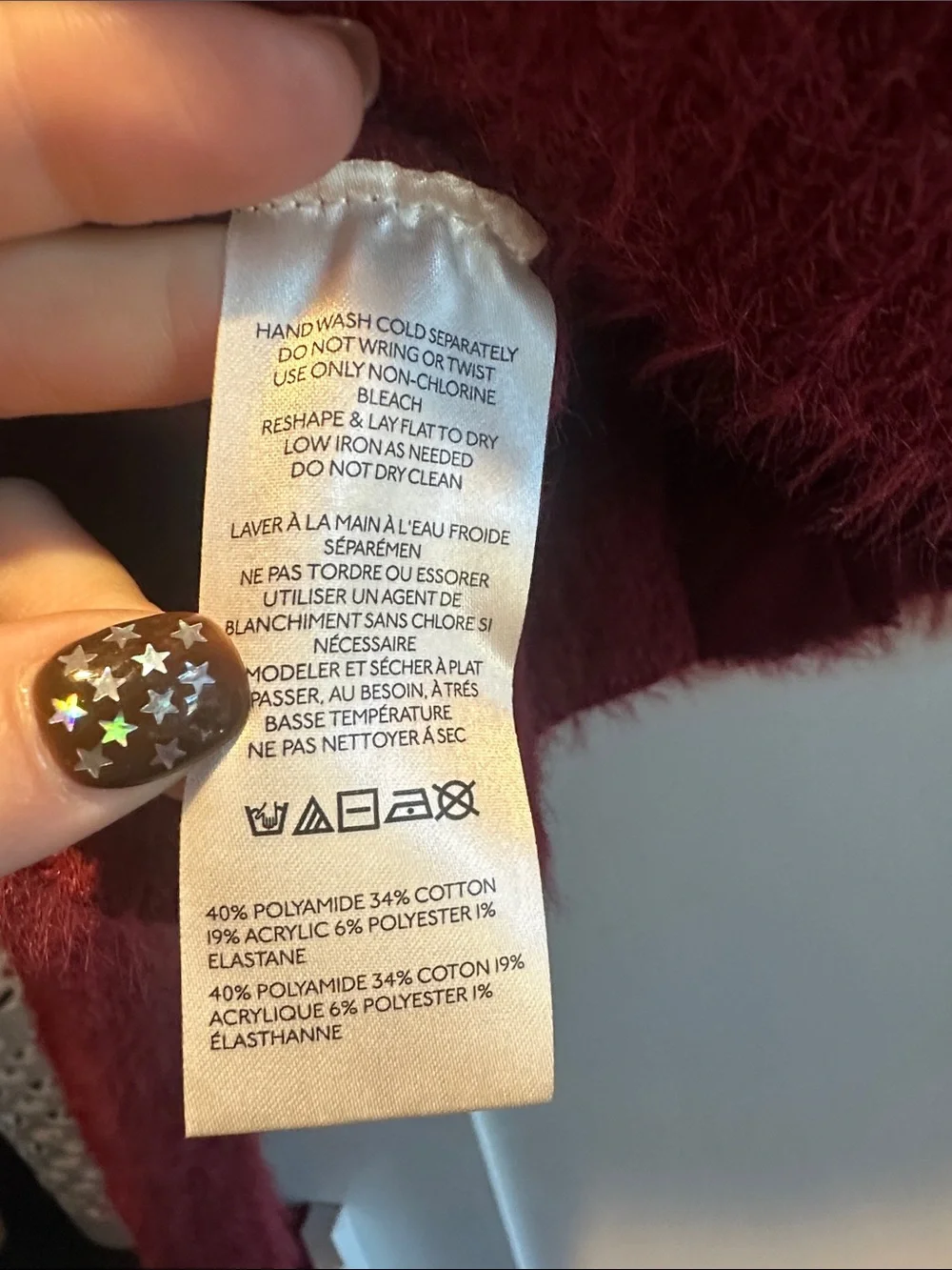 NWT Free People Celeste Cardi in Red Aged Res $168 MSRP